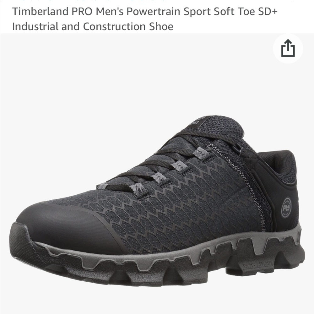 TimberlandPro Mens Powertrain Soft Toe Premium Waterproof Boots 10